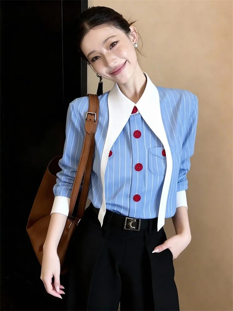 Luxury Lifestyle Women - Spring Autumn Ladies Single-breasted Unique Beautiful