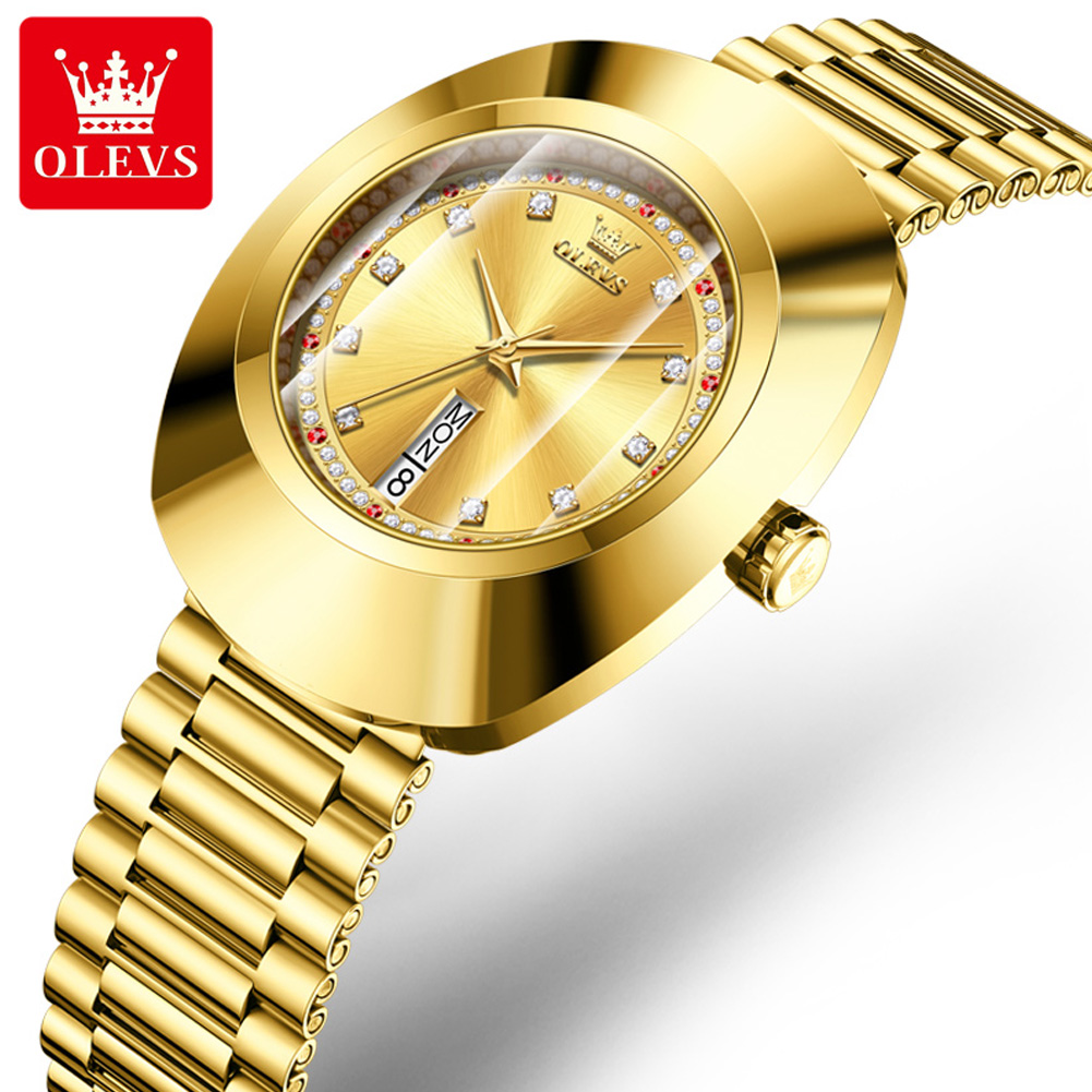 Luxury Lifestyle Women - OLEVS 7017 New Diamond Luxury Quartz