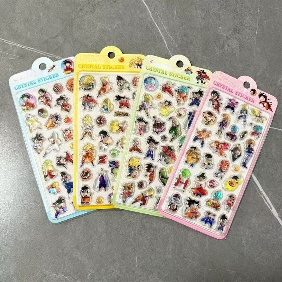 Crystal Ball Decor - Dragon Ball 3D Relief Stickers 4