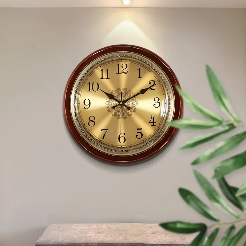 Luxury Wood Wall Clock Metal R - مراجعة Luxury Lifestyle Watches وسعره