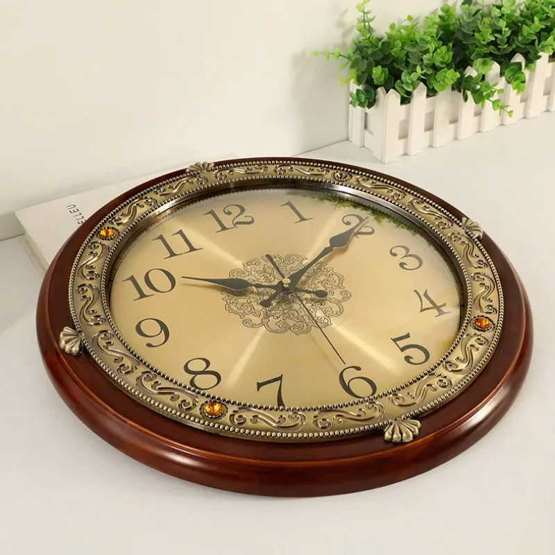 Luxury Wood Wall Clock Metal R - مراجعة Luxury Lifestyle Watches وسعره