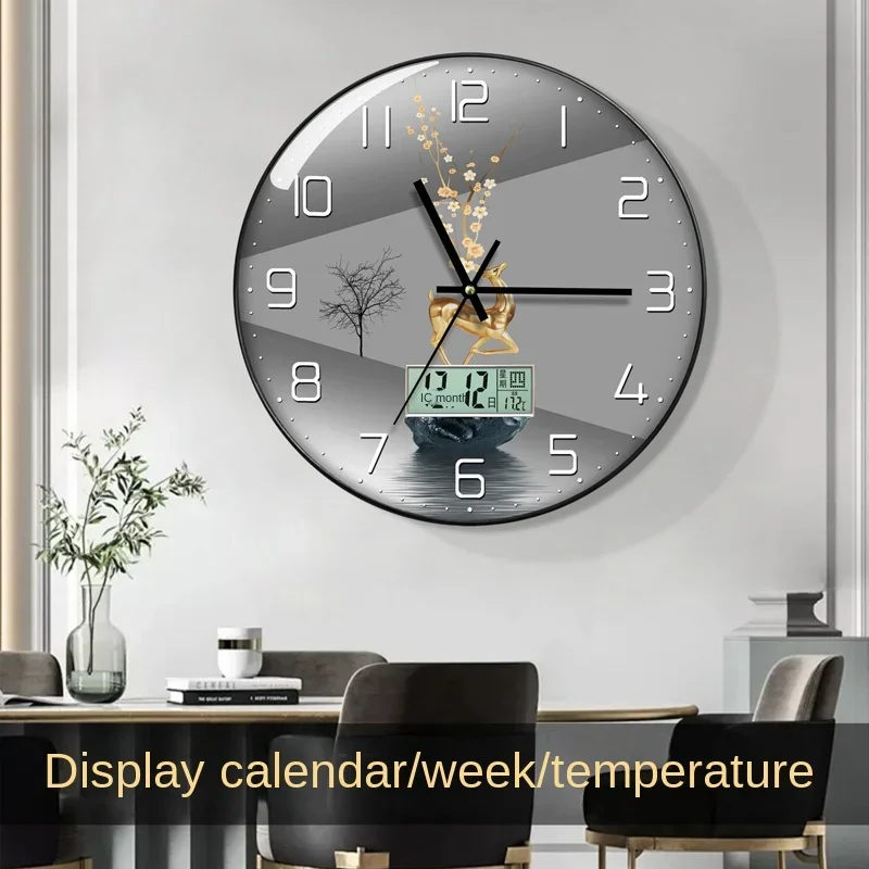 Watch Wall Clock Living Room w - مراجعة Luxury Lifestyle Watches وسعره