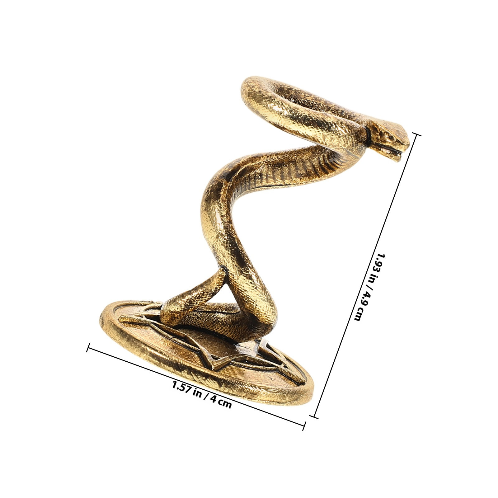 Alloy Metal Snake Crystal Ball - مراجعة Crystal Ball Decor وسعره