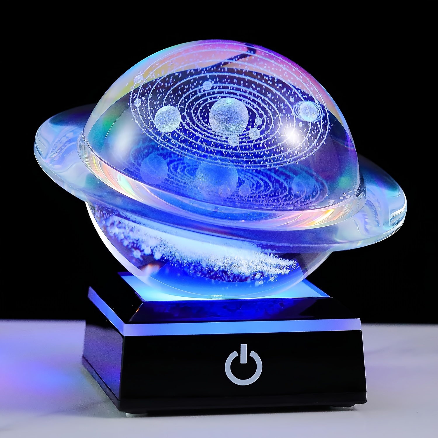 3D Solar System & Galaxy Cryst - مراجعة Crystal Ball Decor وسعره