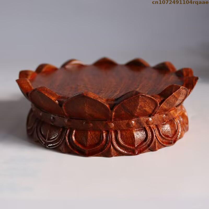 Natural Wooden Lotus Flower Ba - مراجعة Crystal Ball Decor وسعره