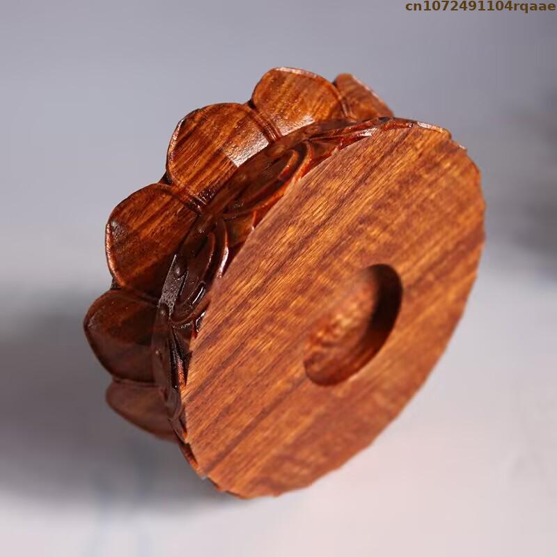 Natural Wooden Lotus Flower Ba - مراجعة Crystal Ball Decor وسعره
