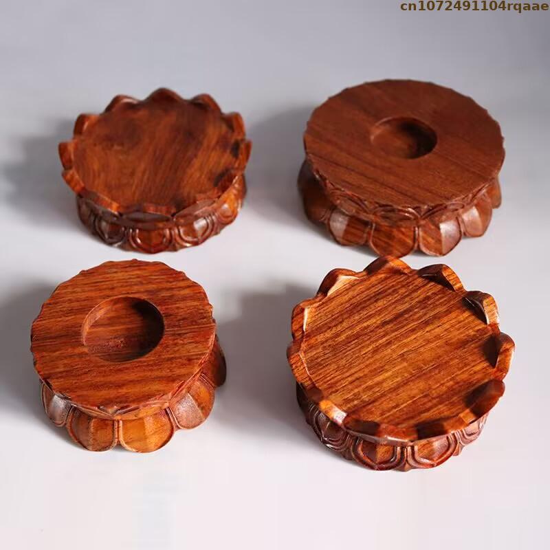 Natural Wooden Lotus Flower Ba - مراجعة Crystal Ball Decor وسعره