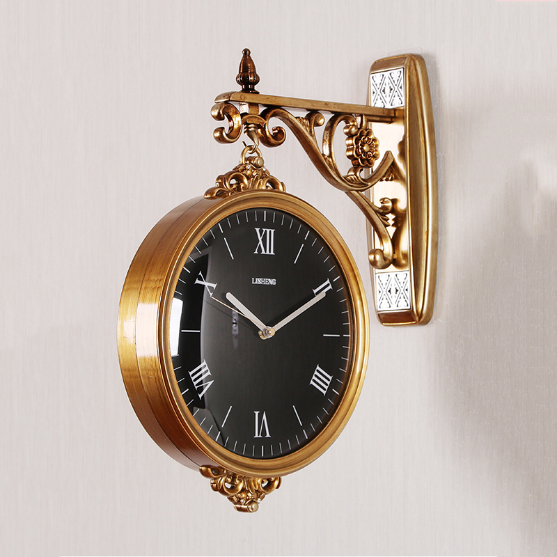 Double Sided Luxury Wall Clock - مراجعة Luxury Lifestyle Watches وسعره