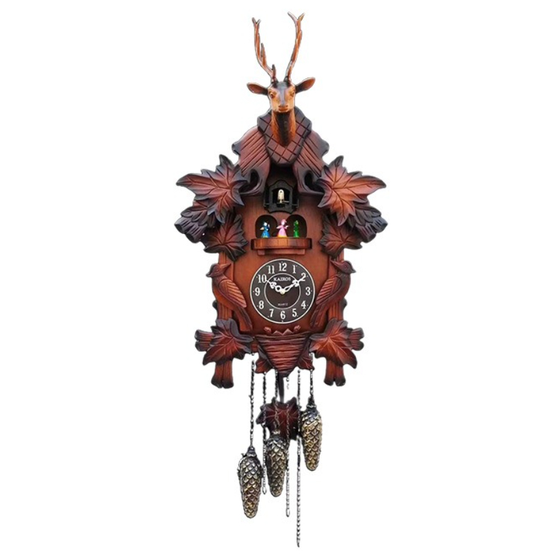 Cuckoo Wall Clock Solid Wood C - مراجعة Luxury Lifestyle Watches وسعره