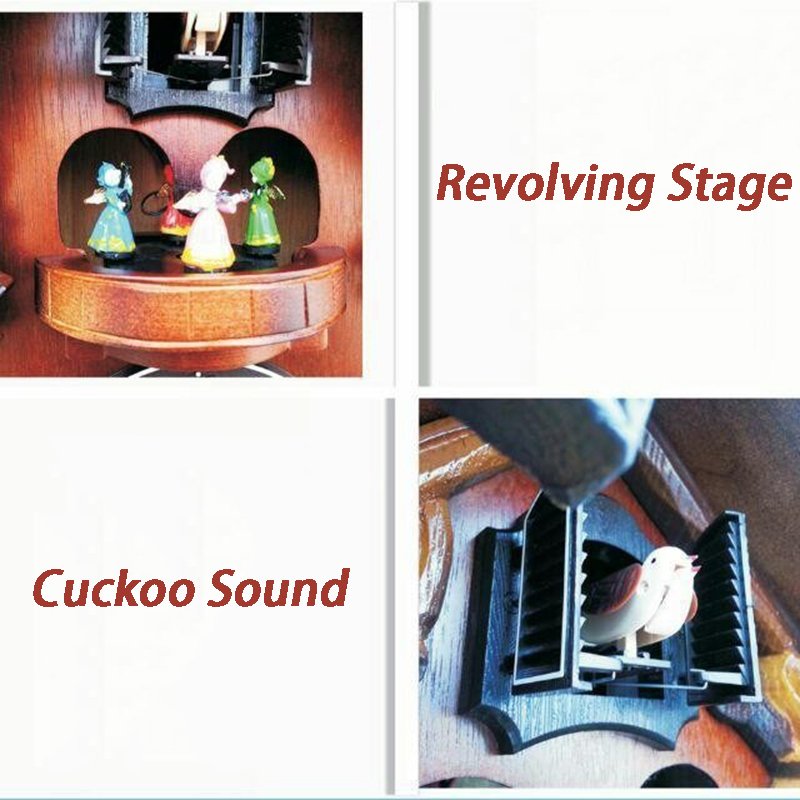 Cuckoo Wall Clock Solid Wood C - مراجعة Luxury Lifestyle Watches وسعره
