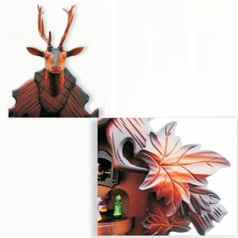 Cuckoo Wall Clock Solid Wood C - مراجعة Luxury Lifestyle Watches وسعره