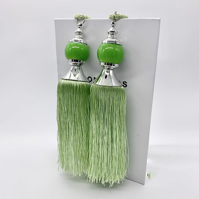 2pcs European style curtain ha - مراجعة Crystal Ball Decor وسعره