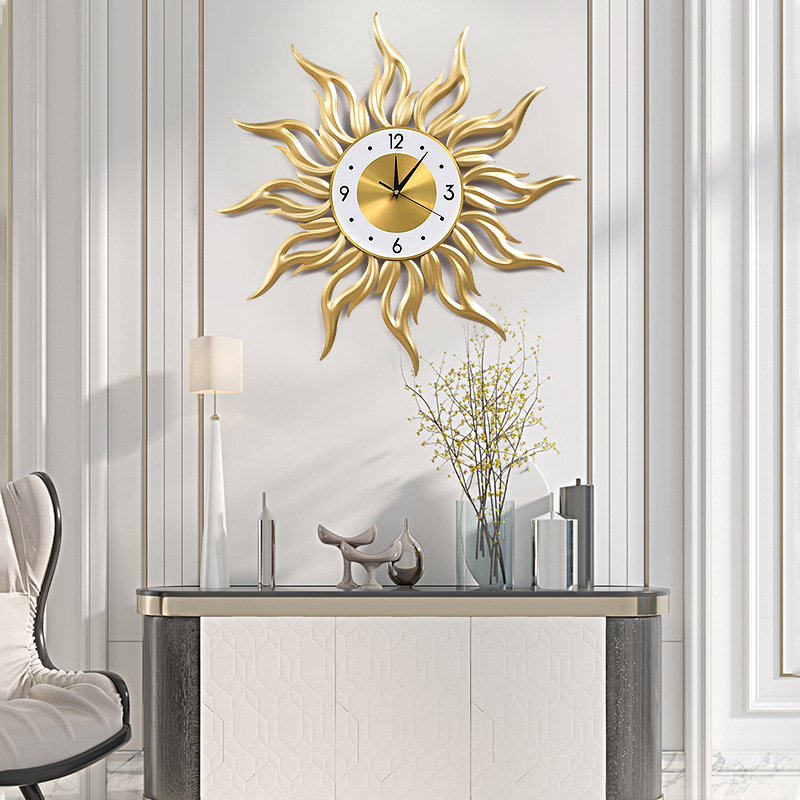 Nordic Gold Wall Clock Living  - مراجعة Luxury Lifestyle Watches وسعره