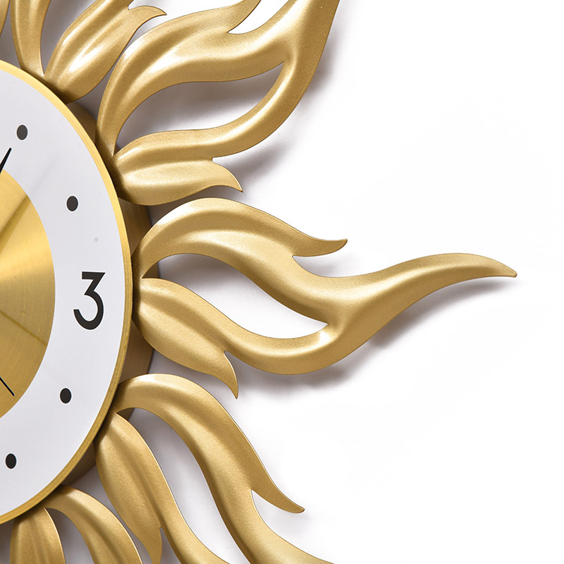 Nordic Gold Wall Clock Living  - مراجعة Luxury Lifestyle Watches وسعره