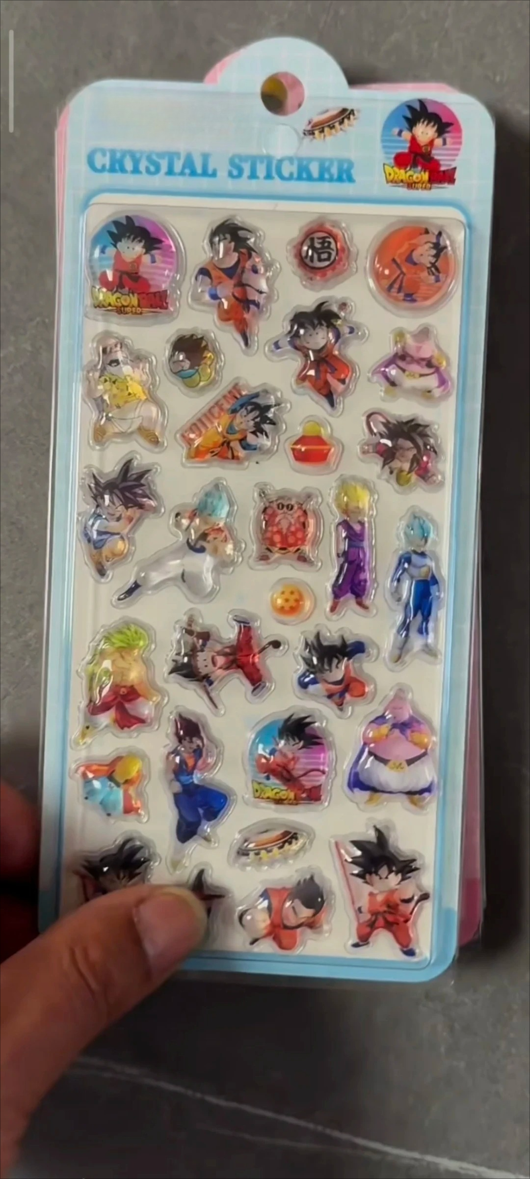 Dragon Ball 3D Relief Stickers - مراجعة Crystal Ball Decor وسعره