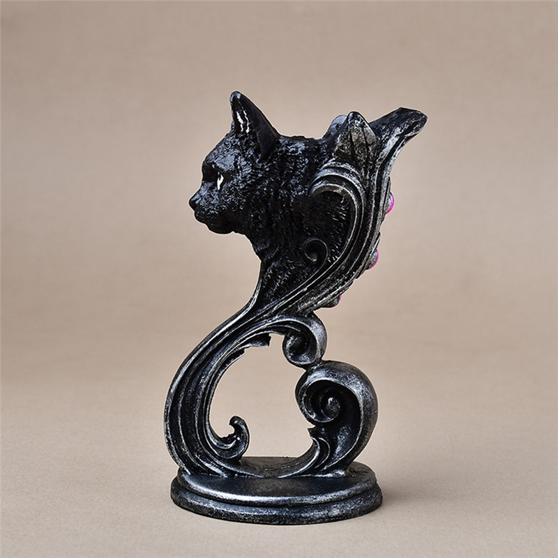 Black Statue And Figurines Gif - مراجعة Crystal Ball Decor وسعره