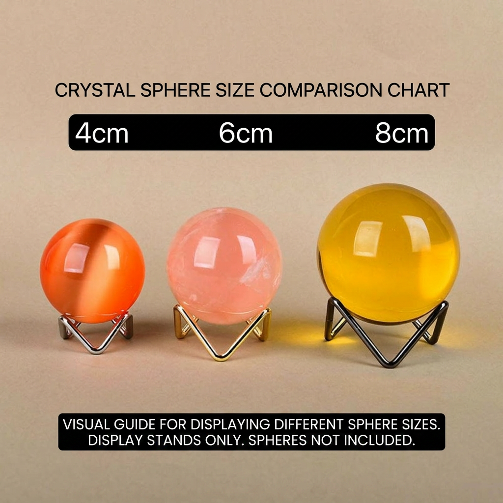 Metal Geometric Display Stand  - مراجعة Crystal Ball Decor وسعره