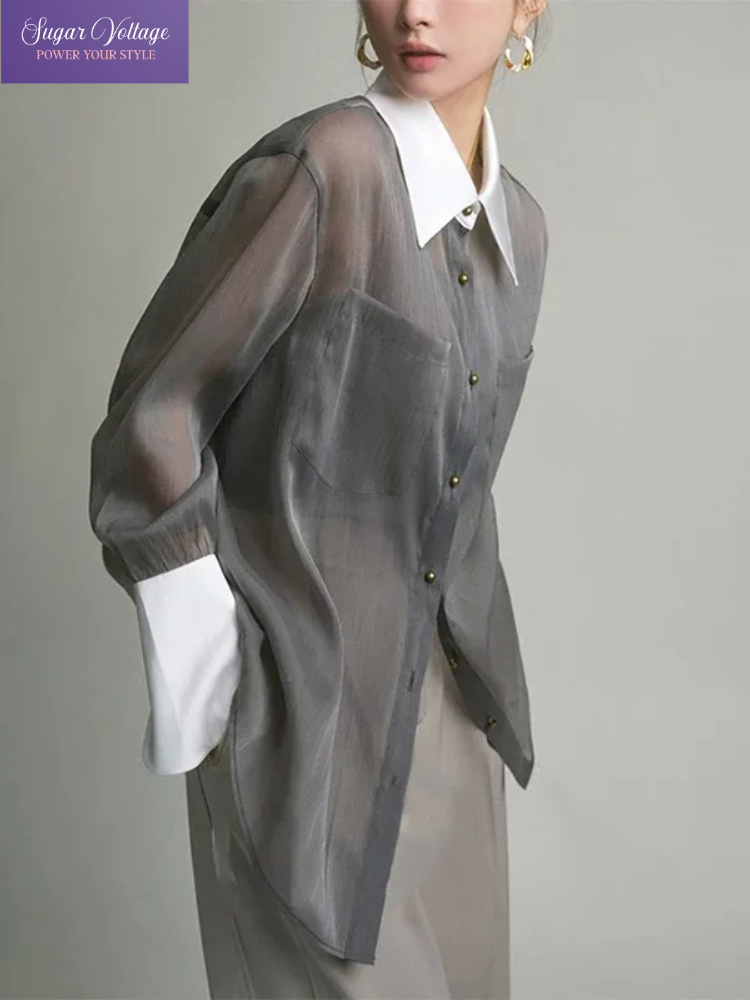 French Luxury Vintage Sheer Ch - مراجعة Luxury Lifestyle Women وسعره