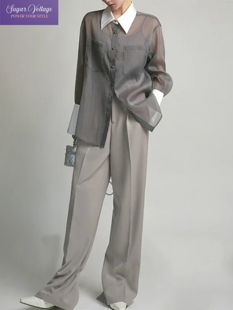 French Luxury Vintage Sheer Ch - مراجعة Luxury Lifestyle Women وسعره