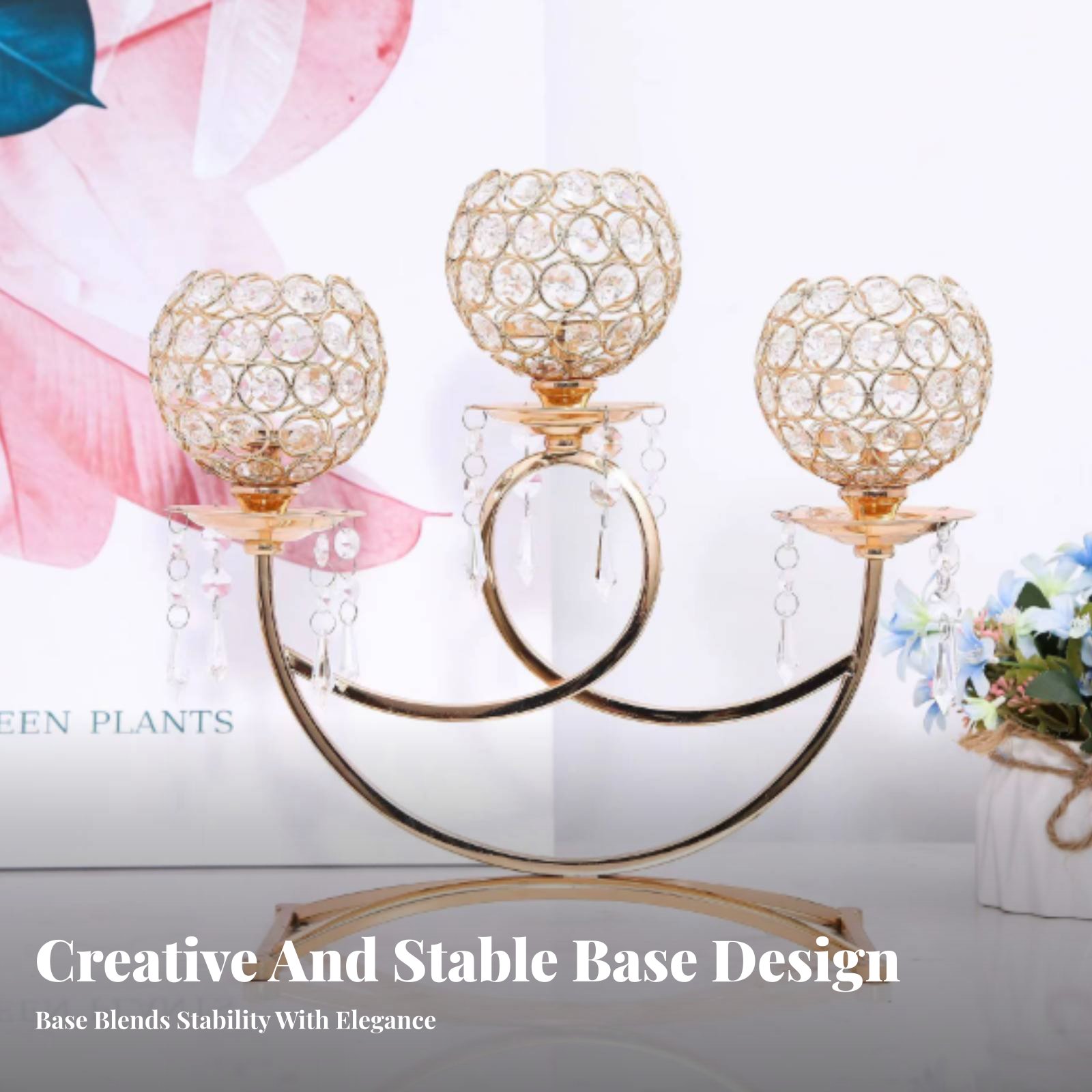 Vintage Metal Candle Holder, E - مراجعة Crystal Ball Decor وسعره